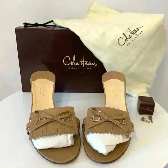 Cole Haan Nerice slide in dark natural - Picture 1 of 6